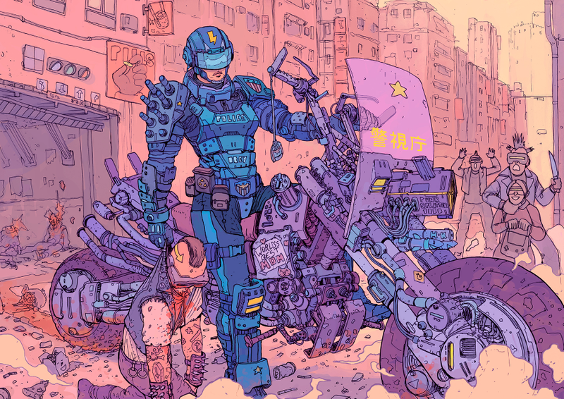 Illustration for article titled Awesome Dystopian Sci-Fi Art? Don't Mind If We Do.